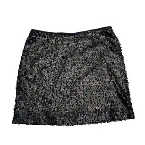 32- Express Black Sequin Skirt  Size XS